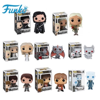 ของเล่นโทรศัพท์ Funko Pop Funko De A`Âo De Drogon Game Of Thrones Jon Daenerys รูปมังกรดําสําหรับเด็ก