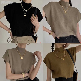 เสื้อยืดคอเต่า แขนสั้น ทรงหลวม พลัสไซซ์ สําหรับผู้หญิง