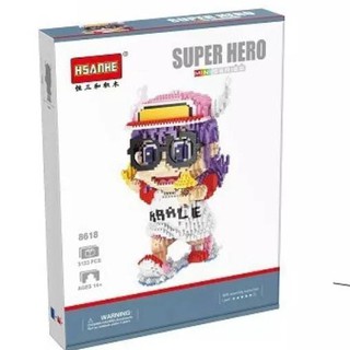 ตัวต่อการ์ตูนสุดแสนน่ารัก สีสันสวยงาม Hsanhe 8618 จำนวนตัวต่อ 3123 ชิ้น