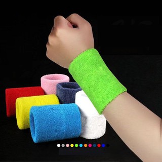 ฟิตเนส โยคะ ออกกำลังกาย เช็ดเหงื่อ 1pcs fitness wristbands by jinbao