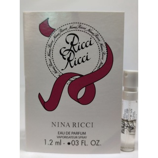 Vial 💢 NINA RICCI 🌈 Ricci Ricci EDP 1.2ml น้ำหอมชนิดพกพา น้ำหอมไวออลแท้💯