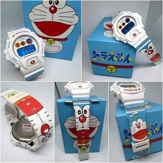 G-SHOCK Doraemon (DW-6900) นาฬิกาข้อมือ กันน้ำ ดีไซน์สวย มีสไตล์ ทนทาน ใช้งานได้นาน สินค้าคุณภาพ