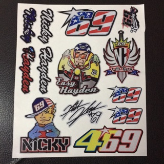 Sticker hayden 69