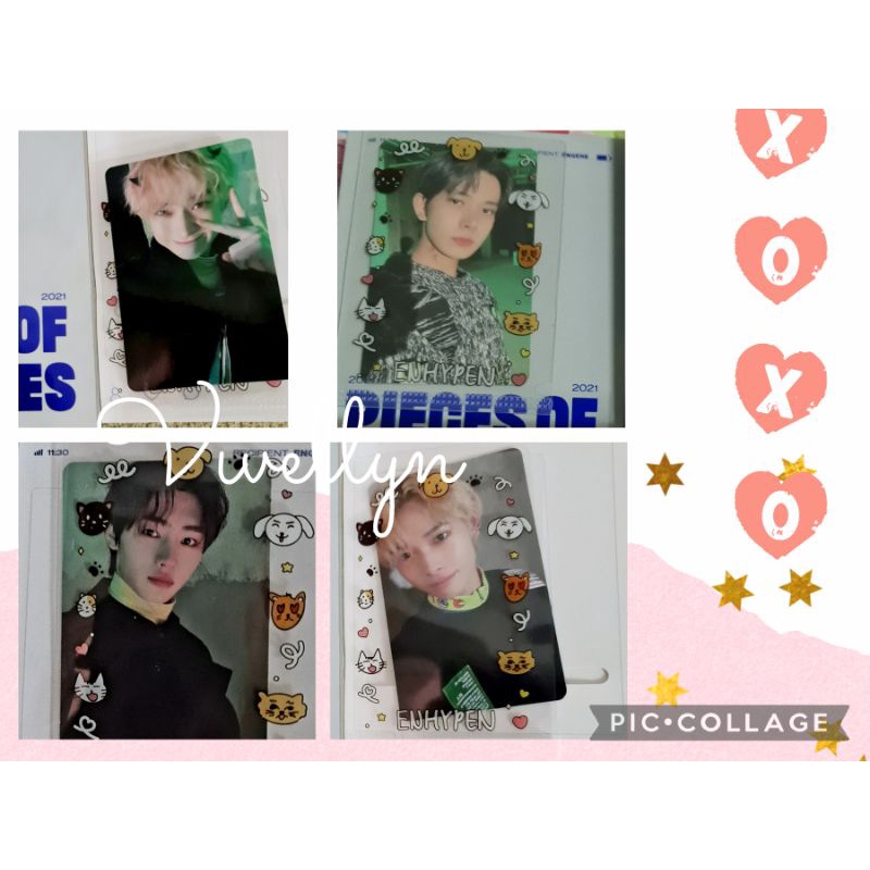 ENHYPEN ชิ้นของความทรงจํา POM SUnghoon Niki