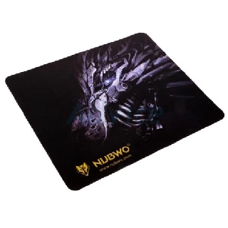 NUBWO MOUSE PAD WITH DESIGN NP-005 (แบบผ้า) แผ่นรองเมาส์ หมาป่า