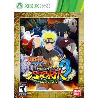 แผ่น XBOX 360 : Naruto Shippuden Ultimate Ninja Storm 3 Full Burst ใช้กับเครื่องที่แปลงระบบ JTAG/RGH