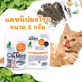 กัญชาแมว หญ้าแมว คลายเครียดแมว ขนาด 5 กรัม ji pets collar