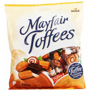 Storck Mayfair Toffees - สตอร์ค เมย์เเฟร์ ท๊อฟฟี่ เเคนดี้ มิกซ์ 490g exp.31/01/24