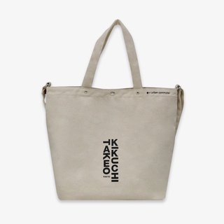 TAKEO KIKUCHI กระเป๋าสะพายข้าง URBAN COMMUTER CROSSBODY CANVAS BAG