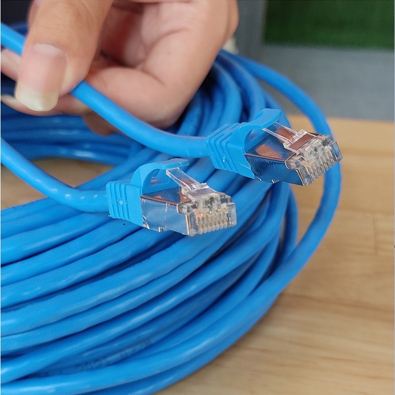 ⚡สายแลน Cat6 1000M⚡ รองรับInternet ระดับกิ๊กกะบิต 1Gbps ใช้งานได้จริง วิ่งเต็มสเปก