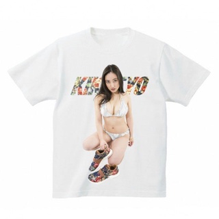 KIKS TYO x E.I.A.S. - Emma Jasmine - SB DUNK  นิยม การ์ตู เสื้อยืดลำรอ  เสื้อยืดแขนสั้น เสื้อยืดลำรอ