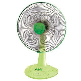 พัดลมตั้งโต๊ะ 16 นิ้ว สีเขียว SHARP PJ-TA163-GA 16 inch green table fan SHARP PJ-TA163-GA