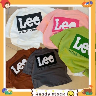 เสื้อยืดแขนสั้นลําลอง ผ้าฝ้าย พิมพ์ลายตัวอักษร สไตล์ต่างประเทศ สําหรับเด็ก