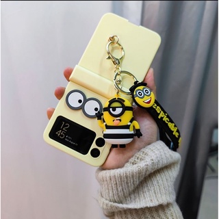 🔥พร้อมส่ง🔥Samsung galaxy z flip 3 case เคสall cover minions