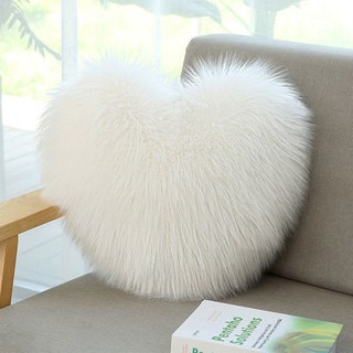 Imitation wool hug pillowcase sofa bedside cushion pillow Nordic plush pillowcase plush pillowcase pillow core customiza