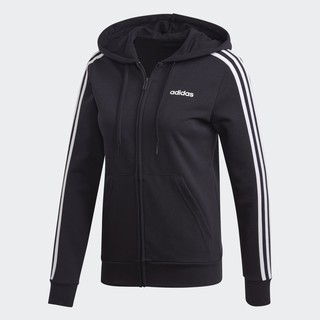 Adidas อดิดาส เสื้อฮู้ด แขนยาว AT W Hoodie ESS 3S FZ DP2419  BK(2200)