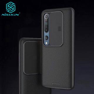 Xiaomi Mi 10 เคส Nillkin สไลด์ป้องกันเลนส์สำหรับ Xiaomi Mi 11 11i 11X 11T 10T Lite Pro 5G Mi10 Ultra