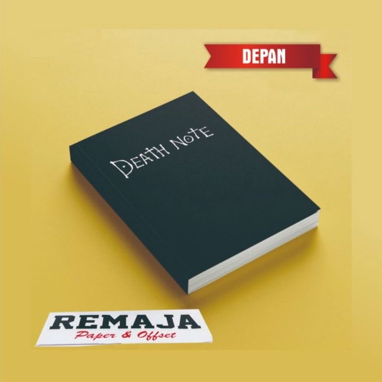 Pocket Book SOFT Cover DEATH NOTE A6 & โน๊ตบุ๊ค A5/NOTE