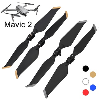 4PCS Low-Noise Props Propeller for DJI Mavic 2 Pro Zoom Quick-Release Blade 8743 Noise Reduction Fan Drone Parts Screw Accessory