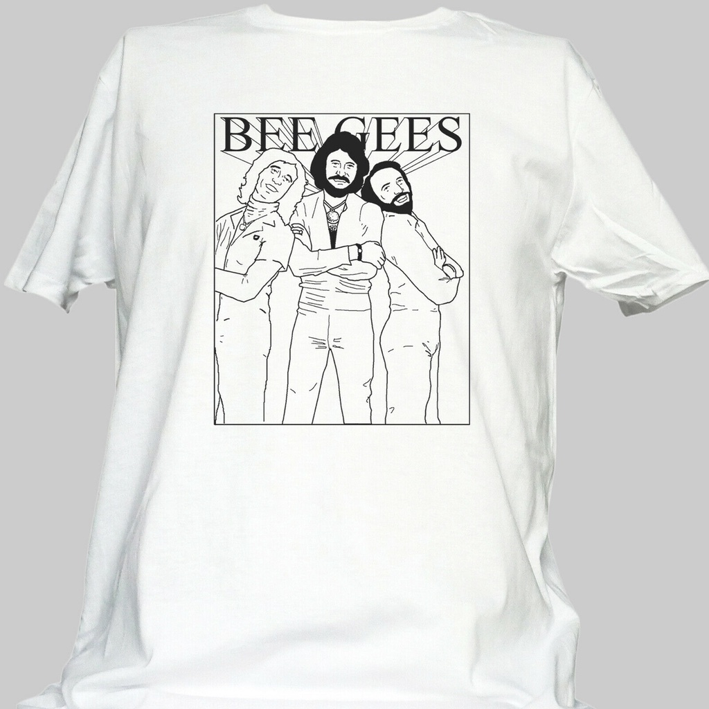 เสื้อยืดพิมพ์ลาย Bee Gees Pop Elton John Eagles ไซส์ S 3XL สําหรับทุกเพศวัย