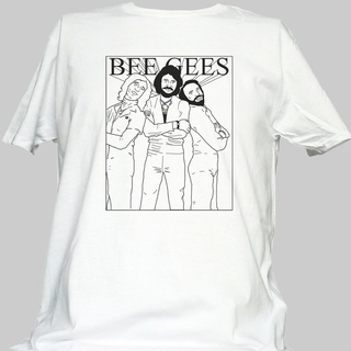 เสื้อยืดผ้าฝ้ายCOTTON เสื้อยืดพิมพ์ลายเสื้อยืดพิมพ์ลาย Bee Gees Pop Elton John Eagles ไซส์ S 3XL สําหรับทุกเพศวัยS-5XL