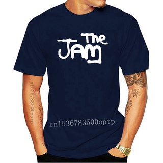 เสื้อยืดผ้าฝ้าย พิมพ์ลาย The Jam M L X สีดํา สีขาว EBeidm30GEhhag26Size S-5XL