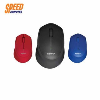 LOGITECH M331 MOUSE WIRELESS ลดเสียงรบกวนจากการคลิกกว่า 90% ออกแบบเป็นพิเศษสำหรับมือขวา