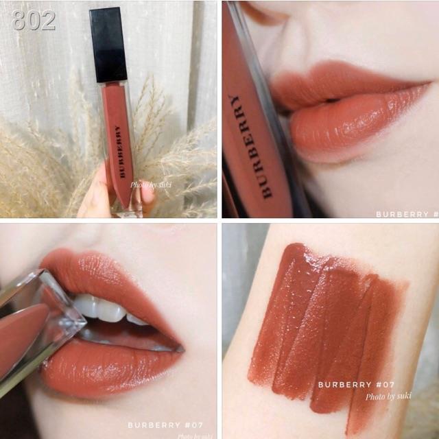 ♤◕△Burberry Kisses Lip Lacquer ลิปสติกเนื้อลิควิดกลอสซี่สุดบางเบา  สีสันสดชัด | Shopee Thailand