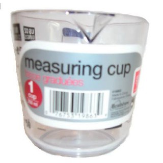 268584, GoodCook, 1 Cup Plastic Measuring Cup , ถ้วยตวงพลาสติกกู๊ดคุกขนาด1ถ้วย