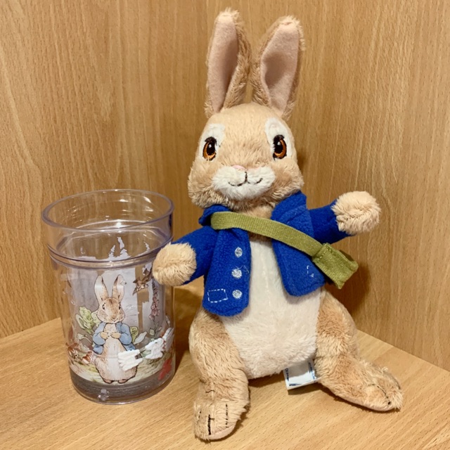 Peter Rabbit Set ตุ๊กตา และแก้วน้ำ จากอังกฤษ 🇬🇧