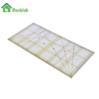 Doub✤Useful 30 X 15 cm Clear Acrylic Quilt Ruler Patchwork Acrylic Sewing Rulers