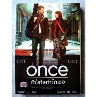 📀 DVD ONCE (2007) : หัวใจร้องว่ารักเธอ