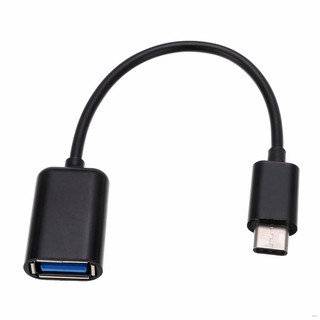 สายอะแดปเตอร์แปลง Type C USB 3.1 ตัวผู้ เป็น OTG ตัวเมีย แบบเปลี่ยน สําหรับสมาร์ทโฟน แท็บเล็ต พีซี