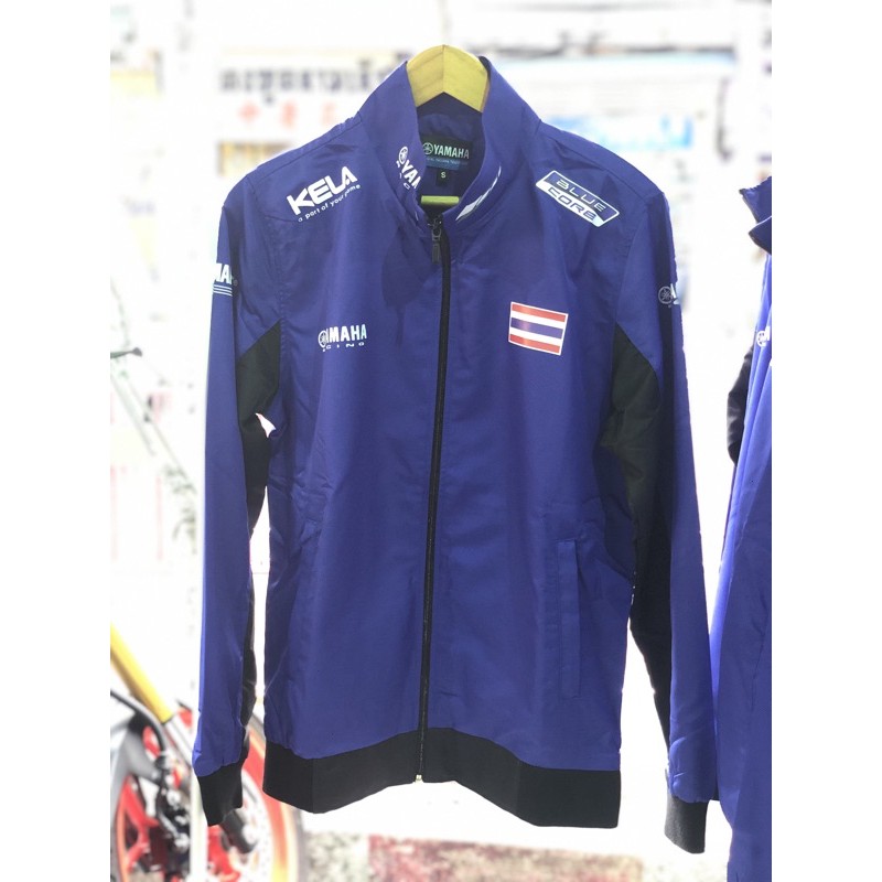 เสื้อแจ็คเก็ต Jacket Yamaha kela สีน้ำเงิน
