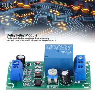 ShiZi Delay โมดูลรีเลย์ Ne555 แผงวงจรเชื่อมต่อวงจร Dc12V สําหรับยานยนต์อิเล็กทรอนิกส์