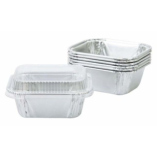 ถาดฟอยล์พร้อมฝา No.4330-P แพ็ค 10 ชิ้น/Aroma Foil tray with lid No.4330-P Pack of 10 pieces