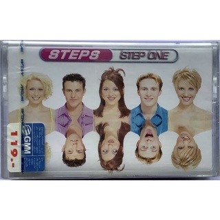 Cassette Tape เทปคาสเซ็ตเพลง Steps Step One +1 Bonus Track ลิขสิทธิ์ ซีล