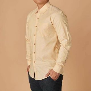 เสื้อเชิ้ต Oxford สีมัสตาร์ด MUSTARD