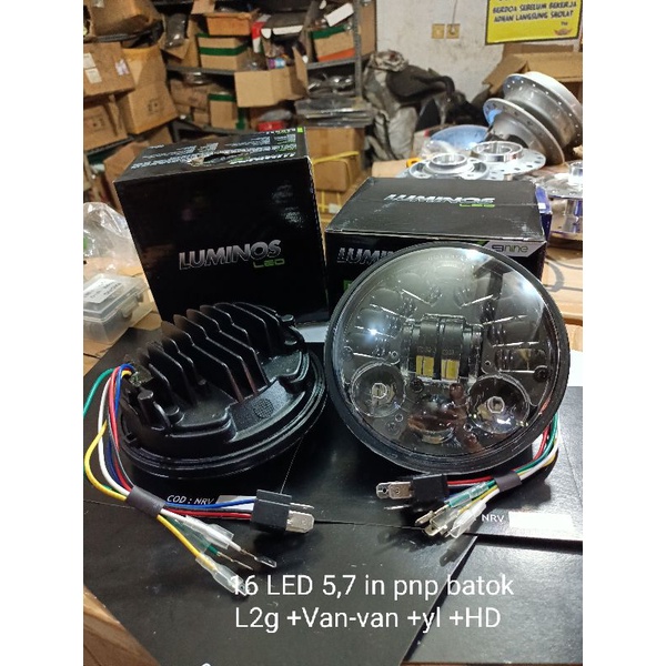 เครื่องสะท้อนแสง daymaker 16 LED 5.7in pnp batok L2g batok van yl daymaker 16 LED 5.7in pnp batok L2