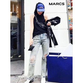 MARCS WAISTBAG กระเป๋าสะพายรุ่นใหม่ล่าสุดวัสดุหนังเเกะสังเคราะห์แบบนิ่มเนื้อหนา