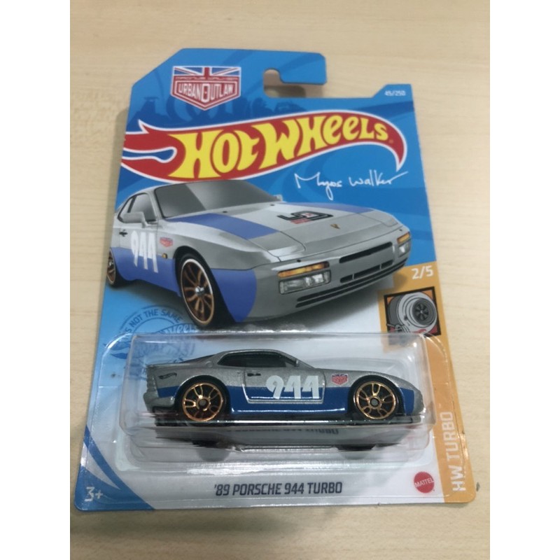 Hotwheels '89 Porsche 944 Turbo