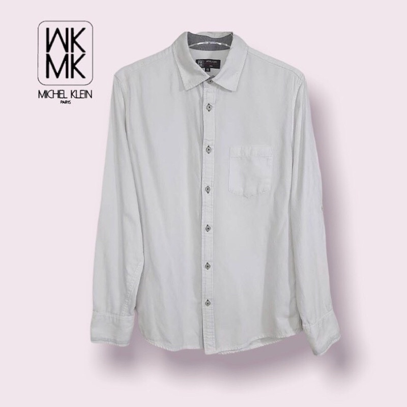 Michel Klein MICHEL KLEIN Paris long sleeve shirt cotton100%