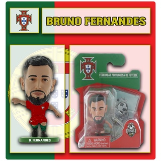 โมเดลนักฟุตบอล SoccerStarz ลิขสิทธิ์แท้ทีมชาติ Portugal - Bruno Fernandes