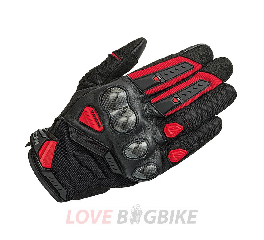 ถุงมือ TAICHI RST444 VELOCITY MESH Black Red