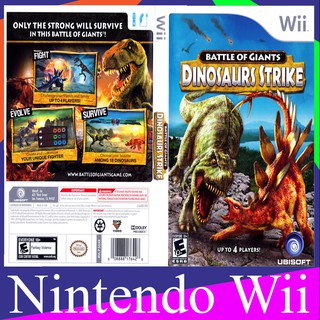 WIIGAME : Battle of Giants Dinosaurs Strike