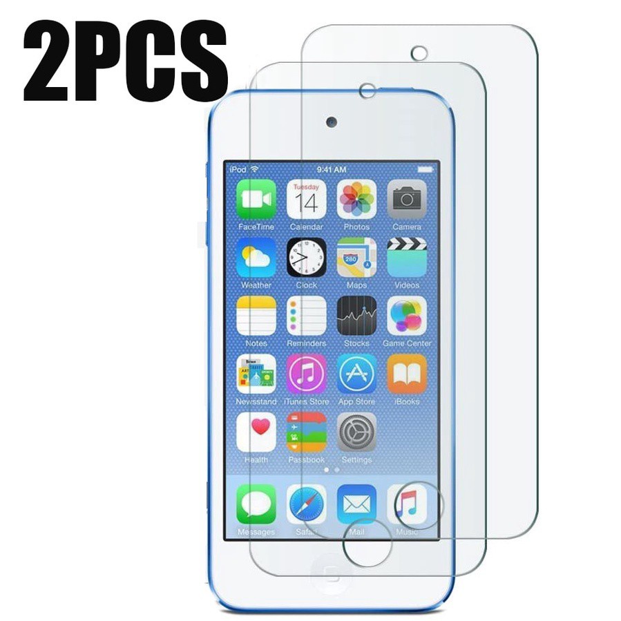 2PCS สําหรับ iPod Touch 5 6 7 กระจกนิรภัยป้องกันหน้าจอ 2.5 9 H ความปลอดภัยป้องกันฟิล์มสําหรับ Apple 