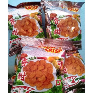 ปลาหวานกรอบโรยงา crispy crisp3ห่อ 95บาท