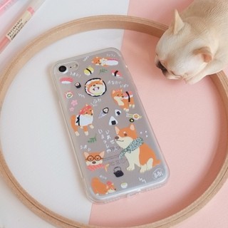 Fluffy Homey เคสมือถือ: ชิบะจ๊อด (กดเลือกรุ่นในตัวเลือกค่ะ)