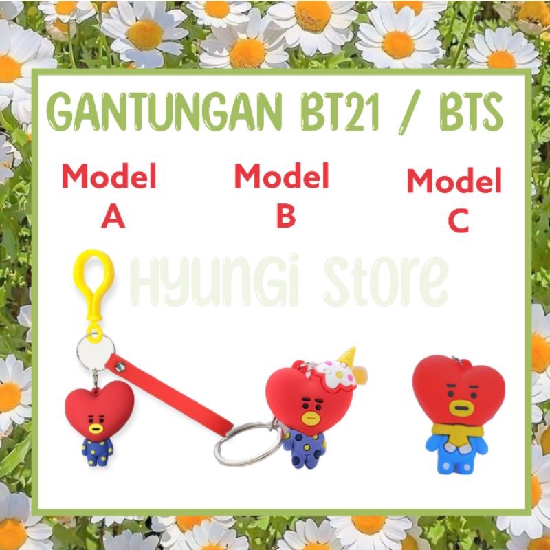 กันตุนกานซี BT21 | พวงกุญแจ Bts | พวงกุญแจ Bt21 | แขวน TATA CHIMI SHOOTY VAN KOYA MANG | พวงกุญแจ Bt