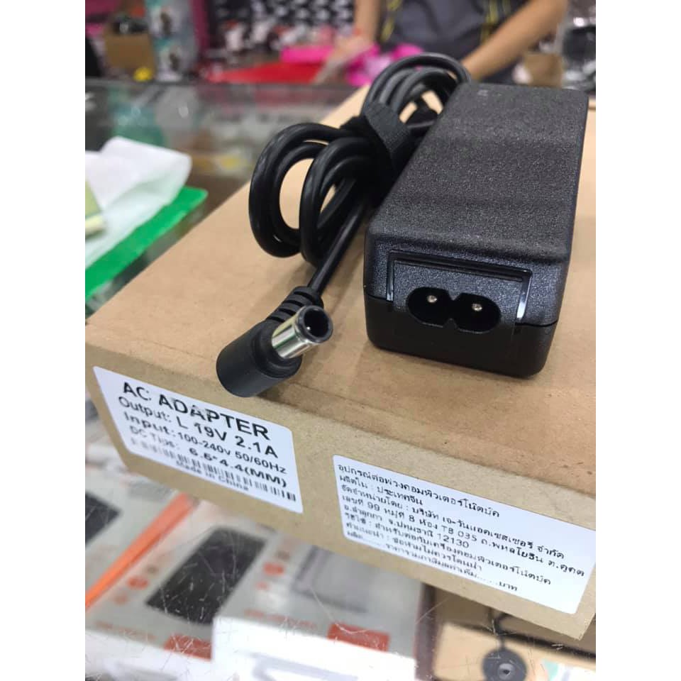 ส่งจากไทย ที่ชาร์จ Adapter จอ LG แอลจี 19V 2.1A  หัว 6.5*4.4mm อะแด๊ปเตอร์ จอคอม LG Adaptor